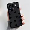 Phone Case For LG Q61/K61 Soft Silicone Black Case Ins Style Popular Pattern Moonlight Love Tree LMQ630N LMQ630 Casing