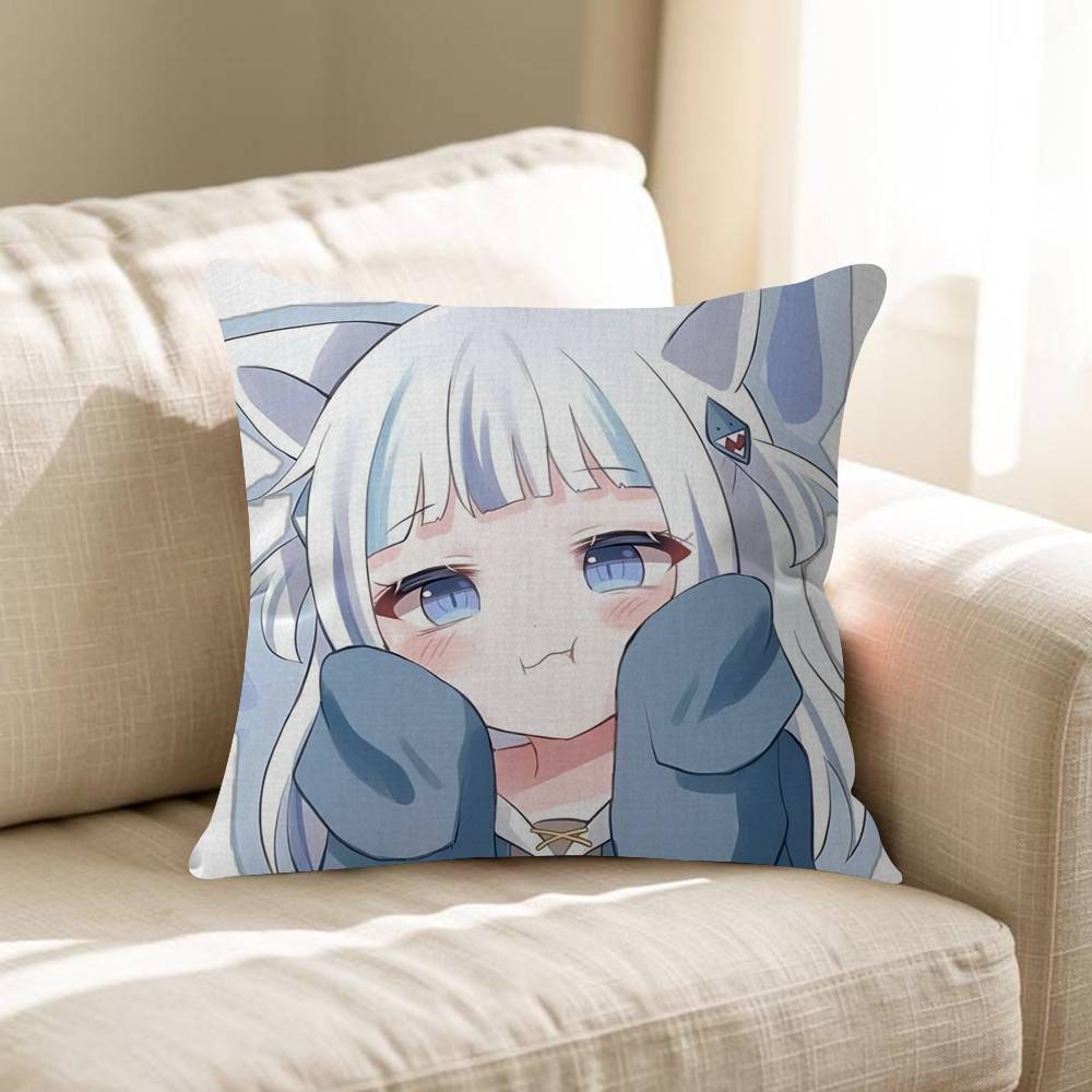 GGawr Gura Kissenbezug Toon Geschenk Kissenhülle Schlafzimmer Zuhause Sofa Stuhl Sitz Dekor Kissenbezug