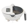Multifunctional Vegetable Grater With Bowl, 7 Interchangeable Blades