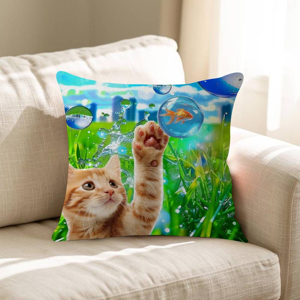 Frutiger Aero Art Pillow Anime Pillow Sofa Bed Head Pillow Cover Cushion Cover Fashion