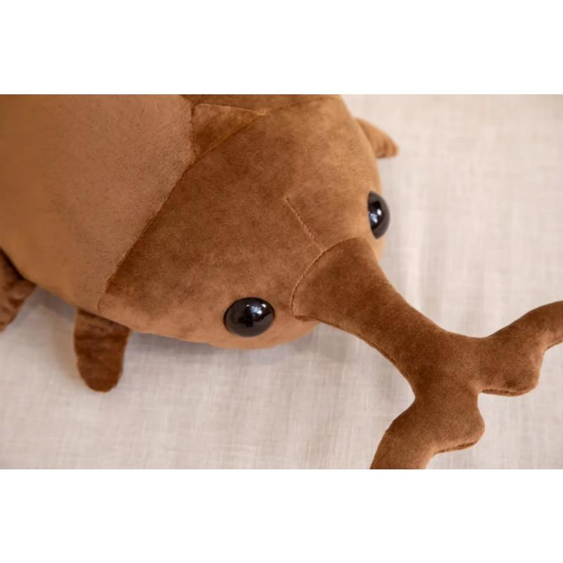 Realistic Beetle Plush Toy Soft Plush Stuffed Insect BeetleThrow Pillow Cushion Room Kids Birthday Gift