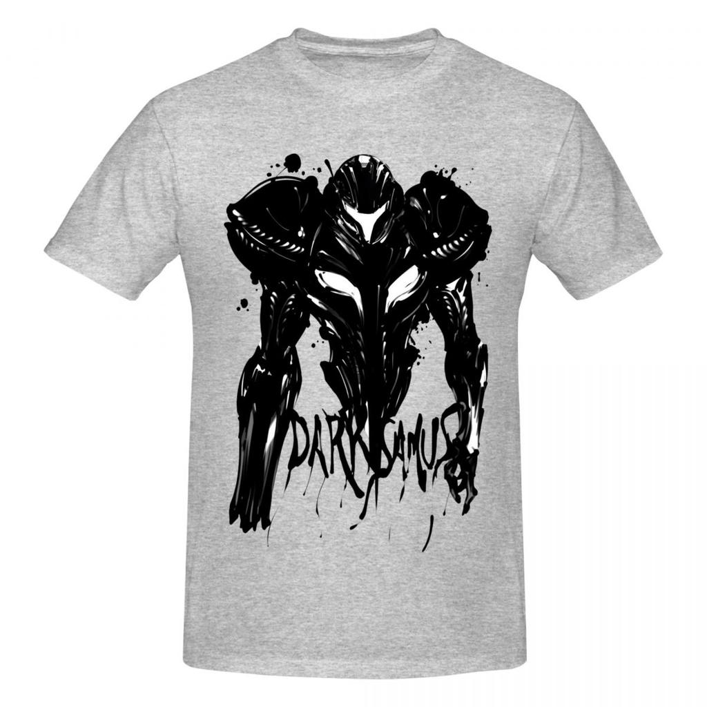 Dark Samus Metroid Funny T Shirts Graphic Y2k Anime Tees Unisex Wounisex T Shirt Clothes