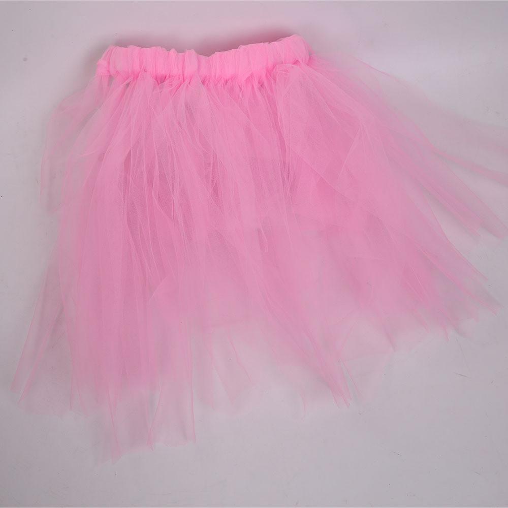 Adorable Girl Baby Tutu Skirt For One Year Birthday Party Decorations In Deep Pink Blue And Pink Light