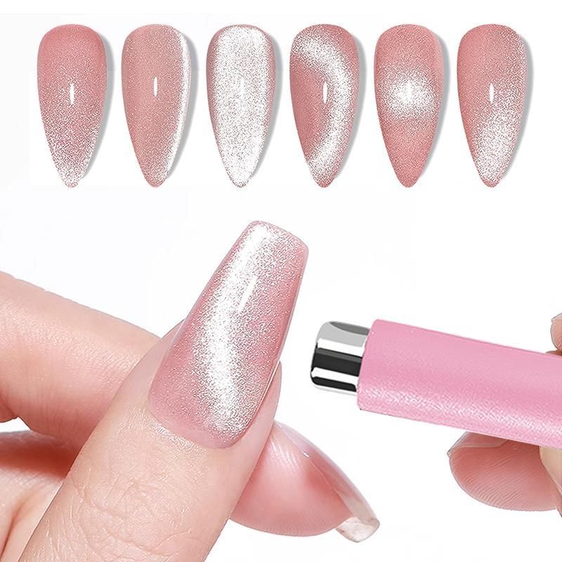 Strong Magnet Strip Cat Eyes Magnet for Nail Gel Polish 3D French Line Strip Magnetic Rod Stick Multi-Function Magnet Tool