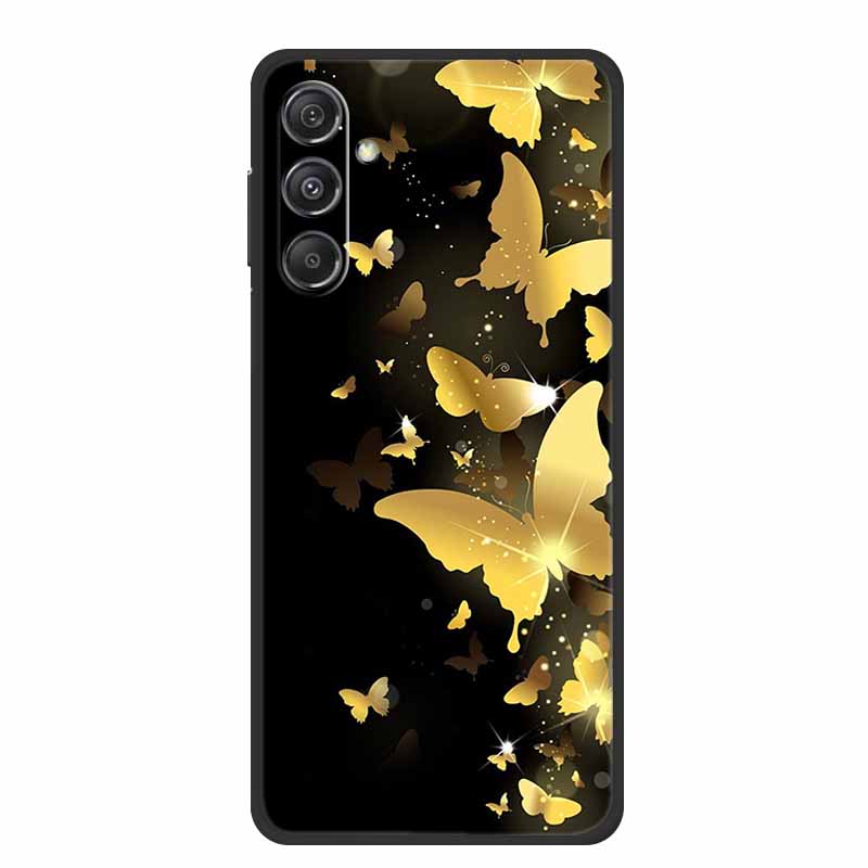 For Samsung A16 5G Phone Case Cover Lion Wolf Tiger Black Silicone Soft Back Cover Cases For Samsung Galaxy A16 Case A 16 Coque