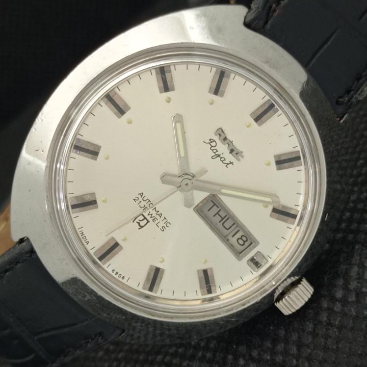 

Б/У HMT RAJAT 6501 АВТОМАТИЧЕСКИЕ ИНДИЙСКИЕ МУЖСКИЕ ЧАСЫ a317459-1 Sku608k-a317459