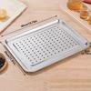 Rectangle Stainless Steel Tea Tray For Home Office Teahouse Restaurant Japanese Style Serving Platter Kitchen Bar