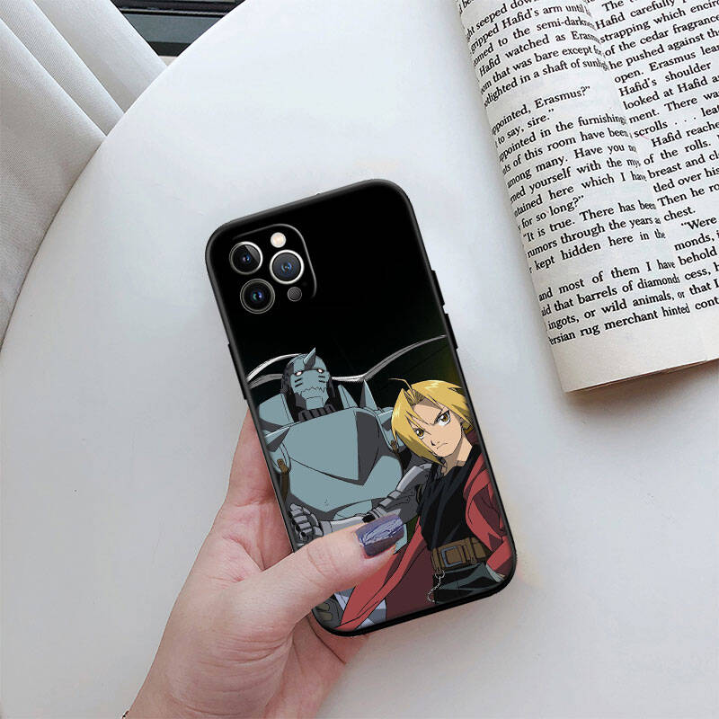 MH62 Fullmetal Alchemist Phone Shell Case for iPhone 7 8 11 12 13 14 15 16 17 16E XS Pro Max XR X SE Air