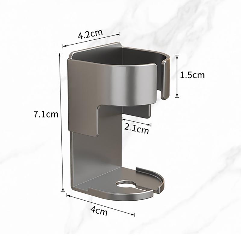 Electric Toothbrush Holder Rack Saves Space Seamless Bathroom Self-Adhesive Wall-Mounted Toothbrush Storage Base
