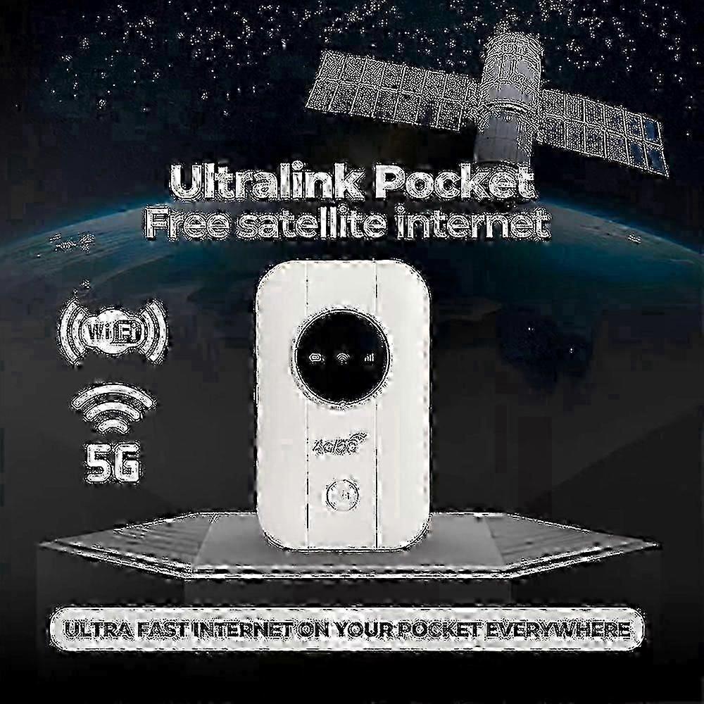 2025 Bezplatný satelitní internet v kapesním routeru - Neomezený satelitní internet Přenosný satelitní internet Wifi Ultra Link Bezplatné zařízení