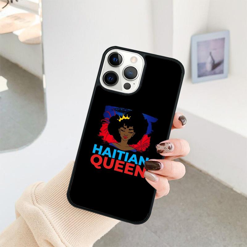 

Haiti Haitian Flag Phone Case For iPhone 17 Air 16 15 14 11 12 13 Pro MAX Plus coque Cover Shell iPhone 11pro max