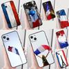 France National Flag Phone Case For iPhone 16 Pro Max 13 12 Mini 11 14 15 Pro Max XR 16 15 Plus 16e Cover Shell