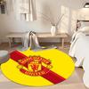 Barcelona Round Office Rug Perfect for Entryway Dining Room Dormitory Study room Antislip Round Carpet Anime Office Decor Spiritual Gift
