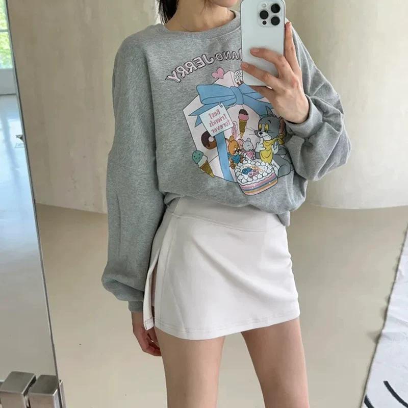 Korean Dongdaemun Spring/Summer Slim A-line Skirt Shorts