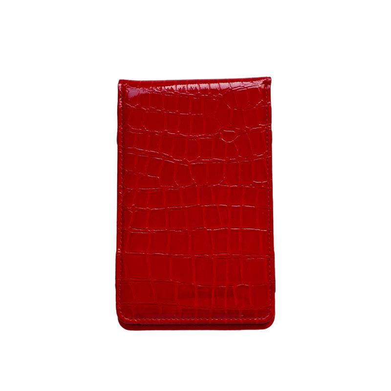 Golf Scorecard Notebook: Premium Crocodile Grain PU Leather for Course Competitions and Accessories