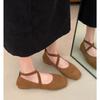 Flat Shoes Women Summer Pink Ballet Shallow Mouth Flats Sole Single Shoe Women's Soft Soled Mary Jane Shoes Pumps Zapatos