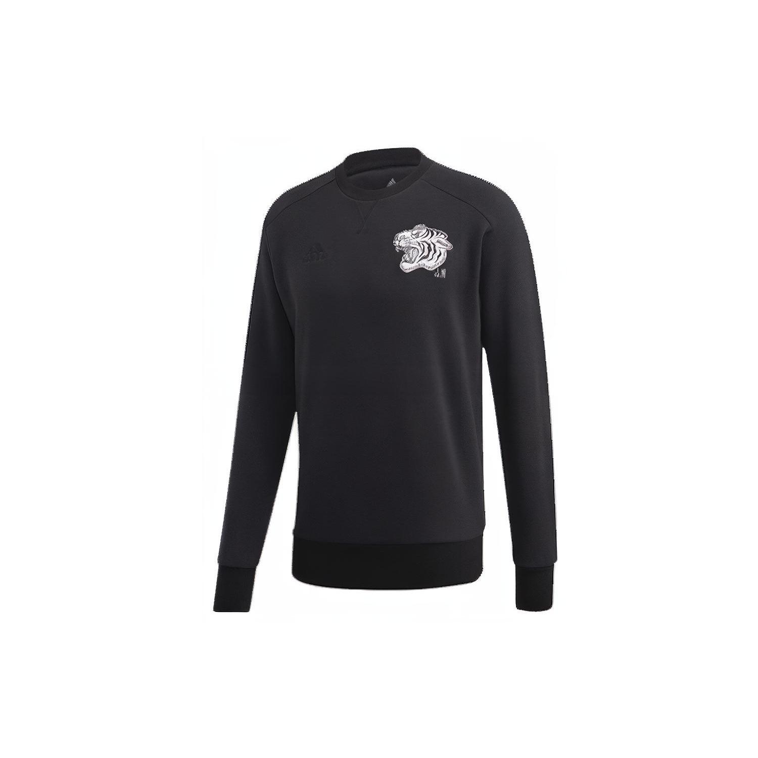 adidas Juventus Soccer/Football Sports Pullover Knit Black Men s FI4887 M