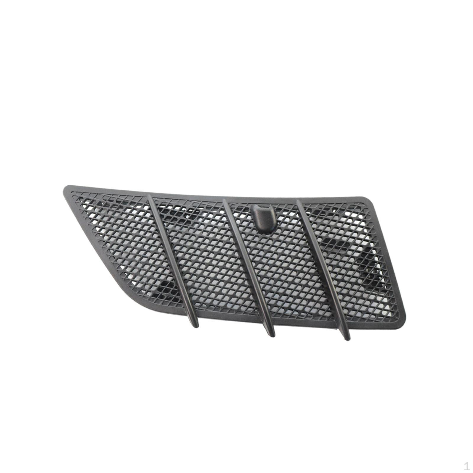 Hood Air Vent Grille Cover Durable Black Easy Installation Replacement Parts for W164 ml GL Class 1648804405 Right