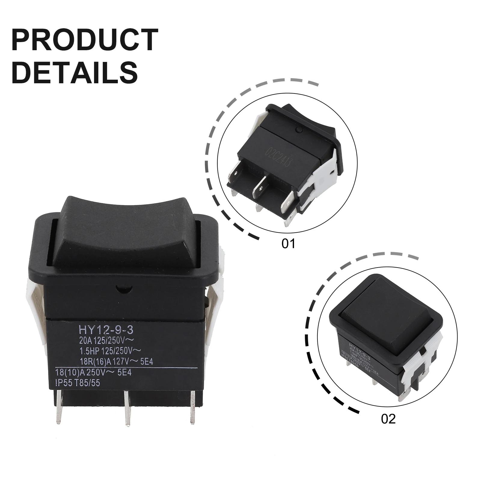 

6 Pins Switch Pushbutton Switch For Electrical Applications Versatile Applications Current Rating 20A Home Led China Mainland