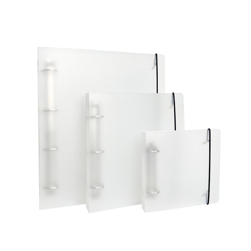 3-inch Loose-leaf Transparent Photo Album for Airplane, Movie & Train Tickets