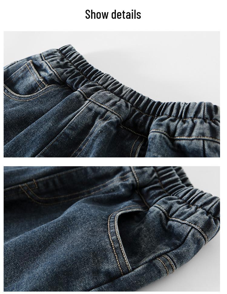 Women's 2025 Autumn Retro Star Embroidered Wide-Leg Jeans