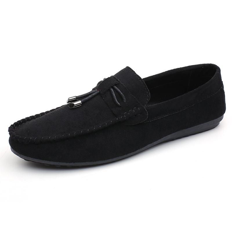 Fashion Trendy Suede Casual Loafers Men Luxury Outdoor Driving Soft Sole Comfortable Men's Fashion Brand Flat Shoes Zapatillas Comodas