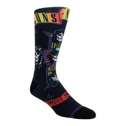 Guns N Roses Unisex Adult Appetite For Destruction Sublimation Crew Socks