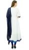 Atasi White Designer Party Wear Anarkali Suit With Churidar Salwar Ethnic