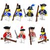 Pirate-themed Medieval Navy Admiral Building Blocks 4.5cm Height Abs Plastic