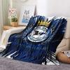 Custom Name Arminia Bielefeld Flannel Blanket, High quality Comfortable for All Seasons, Home Decor, Warmth and Comfort