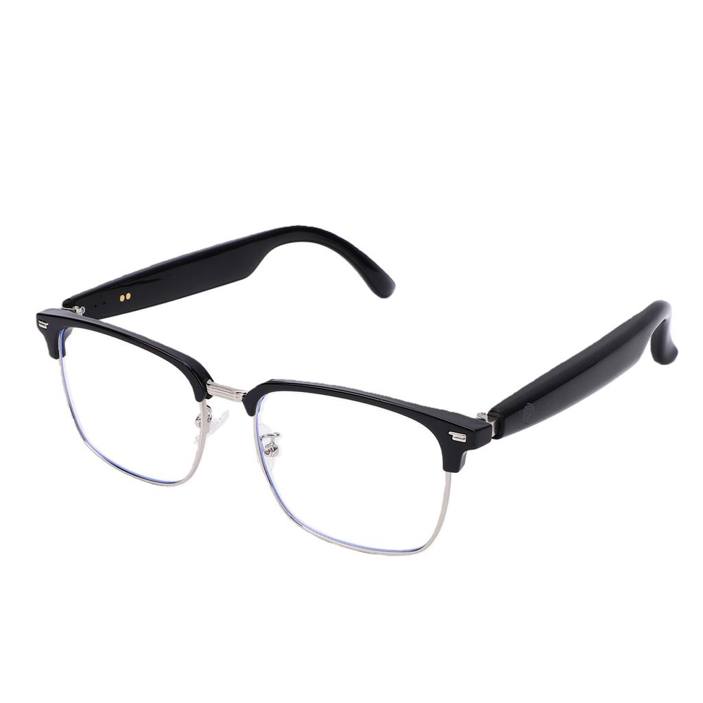 AI Smart Glasses Bluetooth 5.4 Blue Light Protection Real Time Translation Smart Glasses with Sunglasses Lens for Music