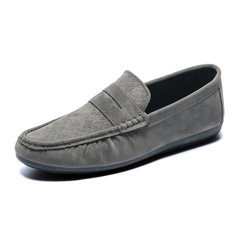 Fashion Suede Men Casual Shoes Breathable Comfort Slip-on Mens Driving Shoes Luxury Brand Men Loafers Mens Lazy Shoes Moccasin