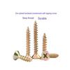 Colorful Zinc Plated Phillips Flat Head Wood Screws