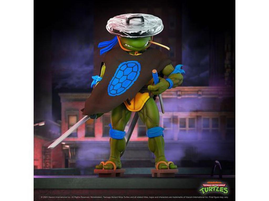 [USED] Super 7 Turtles Ninja Nomad Leonardo Figure