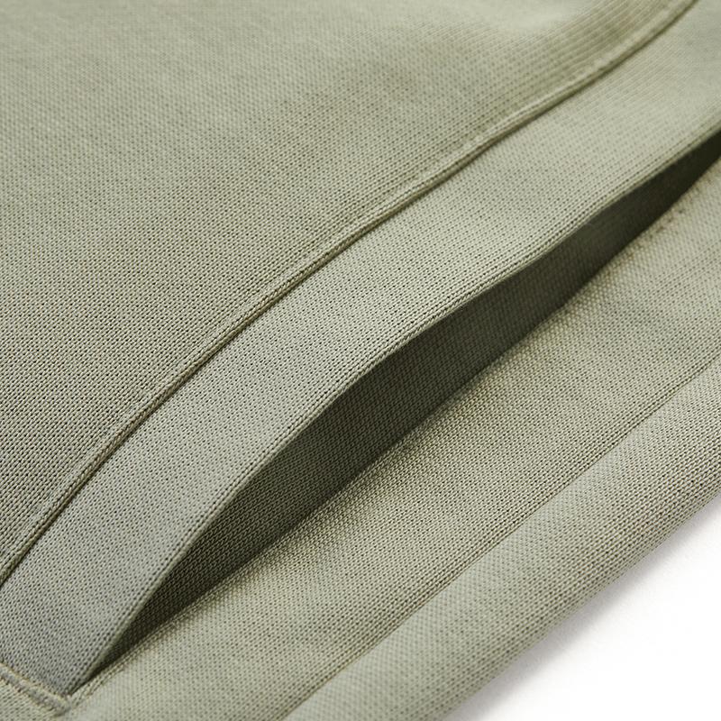FILA FUSION Knitted Sweatpants Men's Misty Green Gray Moderate Cuffed Pants T11M435605FGY