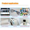 Blue 50M Air Conditioner PET Adhesive Tape Fixed Transport Installation