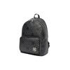 New MLB Polyurethane Backpack Unisex Black Gold 3ABKM032N-50BKS