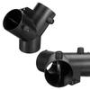 60 /75mm Y T Kus Vzduchovodu Topení Auta Výfukový Konektor Dvojitý Uzavíratelný Otevřený Regulovatelný Pro Webasto Naftové Nezávislé Topení