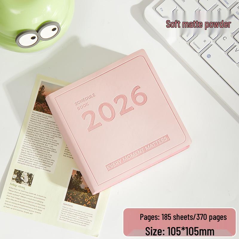 Agenda Tascabile 2026 e Blocco Appunti Rettangolare