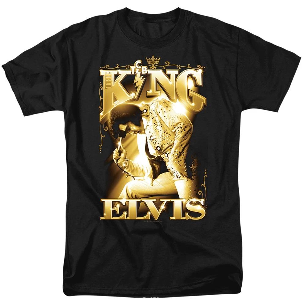 Elvis Presley - The King #2 -  Unisex Short Sleeve Children's T-shirt - Black