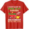 Funny Gardener Dog Lover Garden Women Men T-Shirt