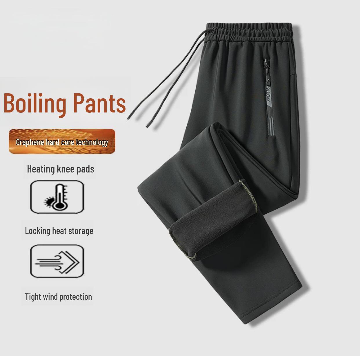 

Мужские зимние водонепроницаемые ветрозащитные брюки с подкладкой из бархата, усиленной графеном, для снегоходов и альпинизма XL