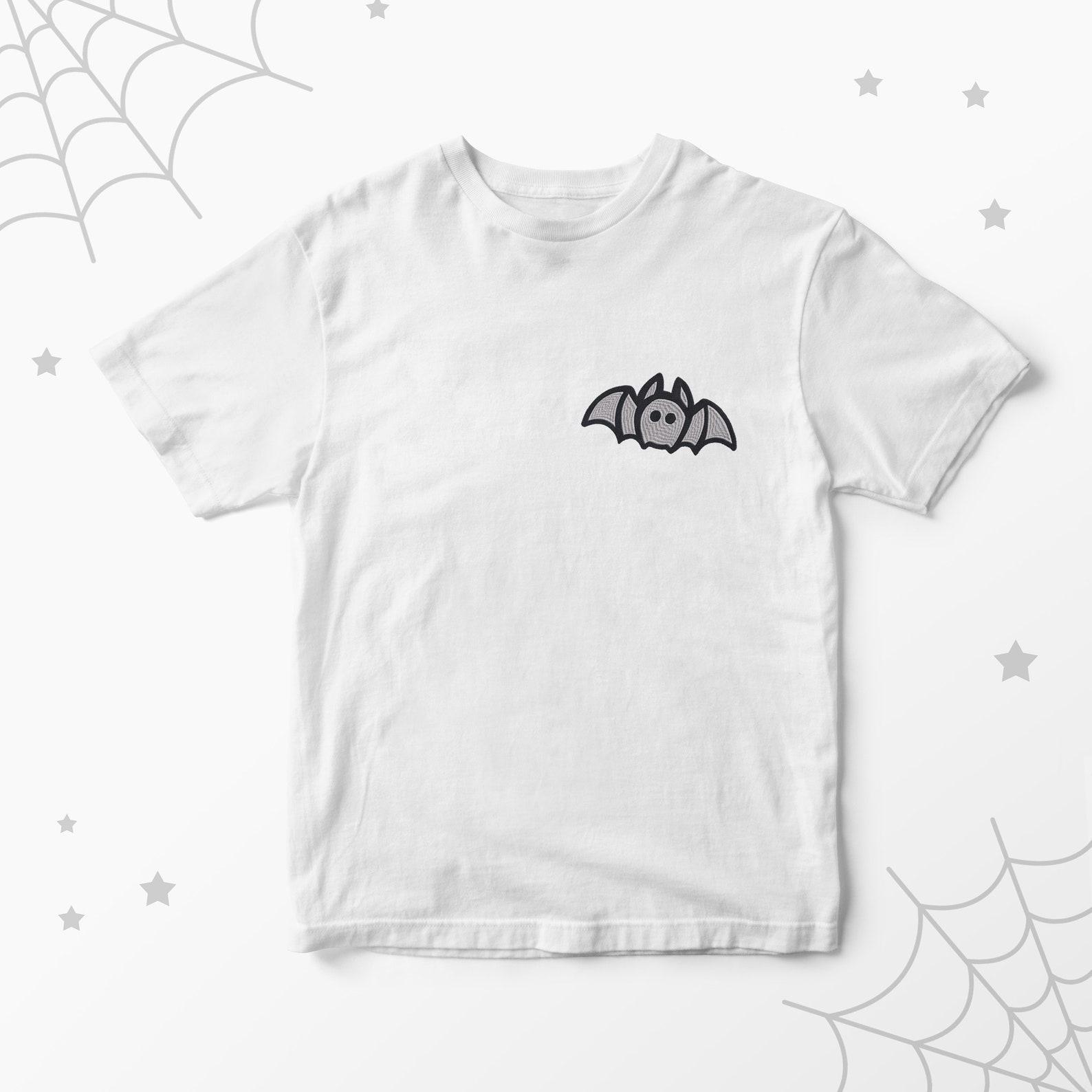 Embroidered Bat Kids T-Shirt, Halloween Costume 130