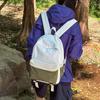 Schoolbag Japanese large-capacity color matching lightweight women's 1011 new junior high school high school student backpack commuter sports backpack