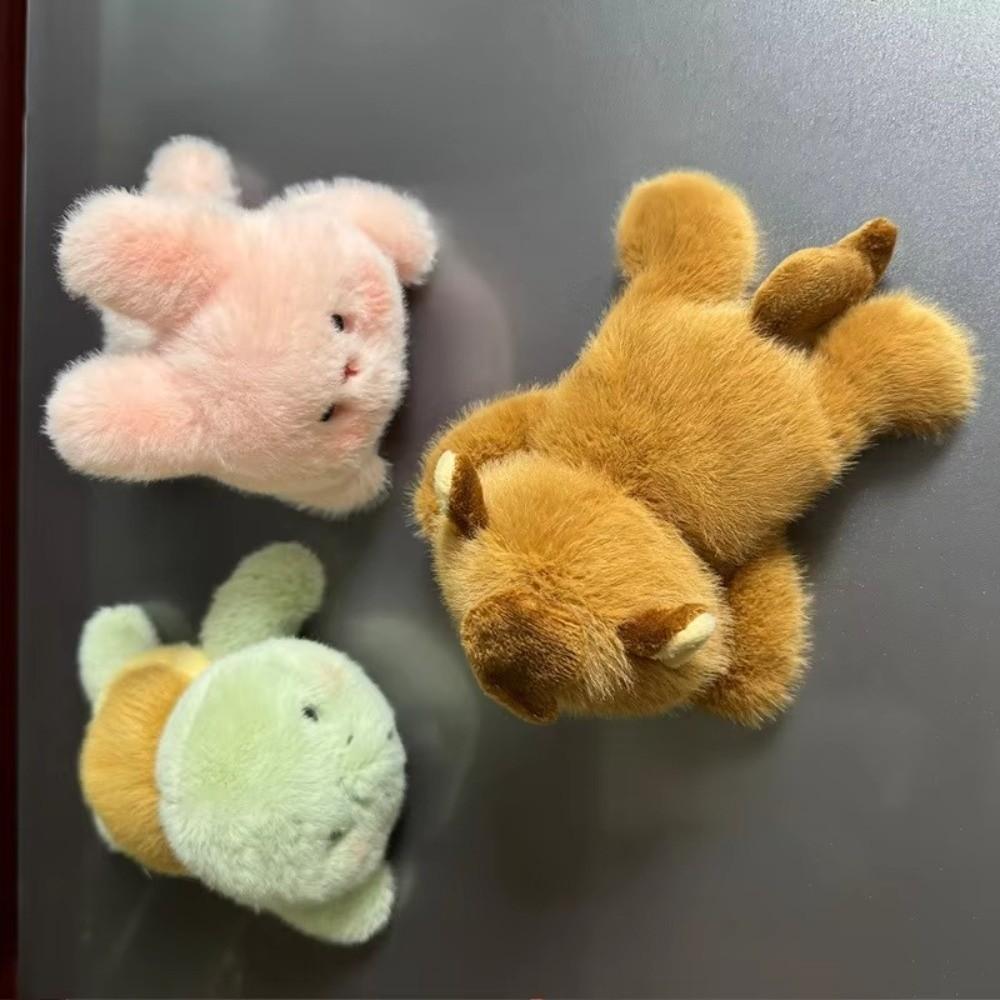 Soft Magnetic Refrigerator Sticker Mini Stuffed Magnetic Refrigerator Sticker Home Decoration