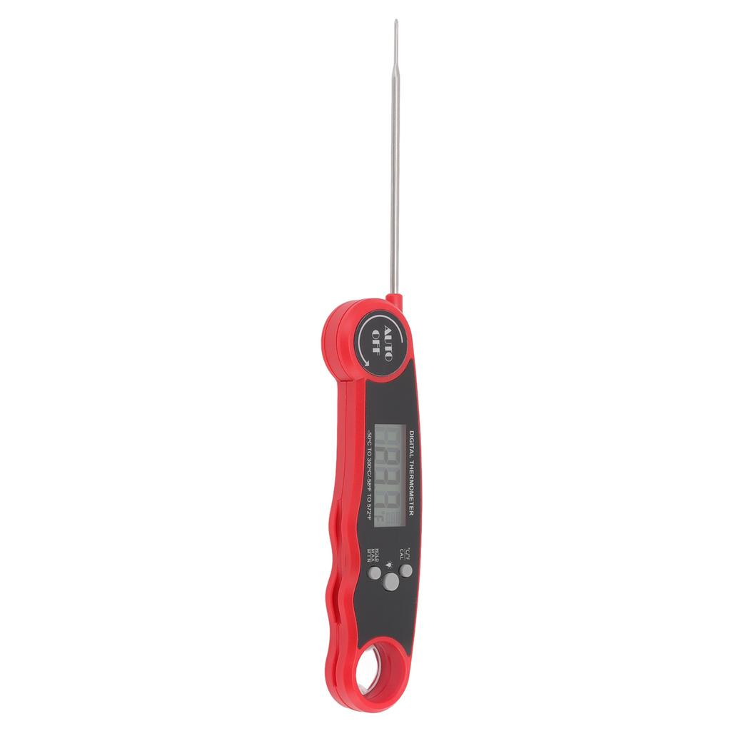Digitales Lebensmittelthermometer Fleischthermometer Sonde mit Magnet Hintergrundbeleuchtung für Küche Outdoor Grillen