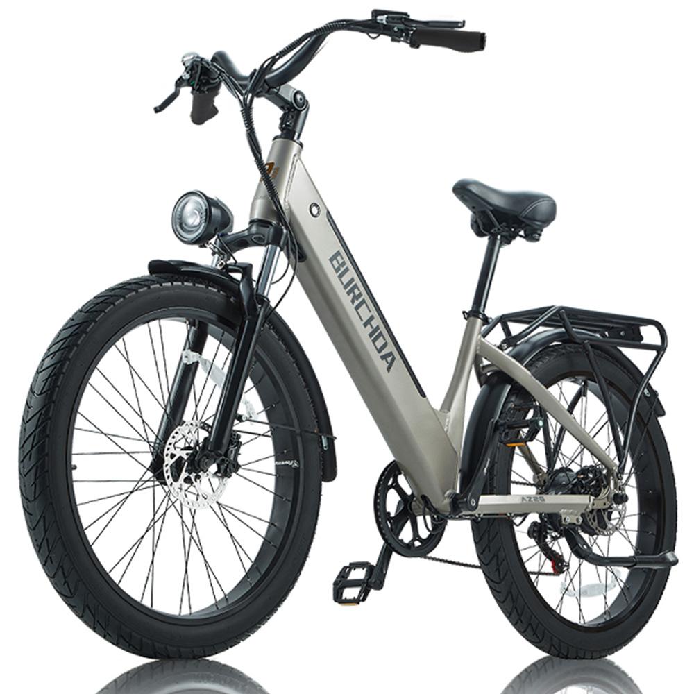 Burchda AZ26 elektriskais velosipēds 500W motors