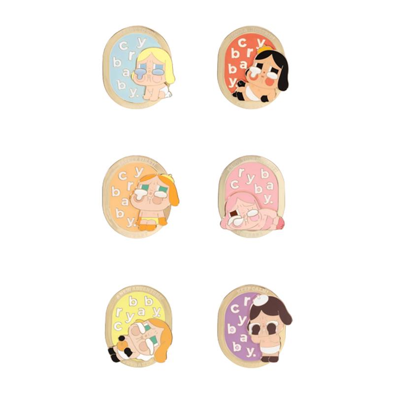 New POP MART CRYBABY Mystery Boxes Single Mystery Box/Full Box 6 Pcs PPMT-2310-0030