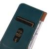 KHAZNEH For iPhone 16e Case Wallet Genuine Cow Leather Phone Cover Nappa Texture