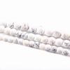 Koni Natural White Turquoise Round Beads for DIY Jewelry Accessories
